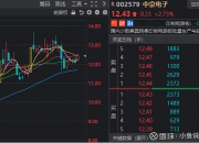 电子行业资金流入榜：寒武纪、芯原股份等净流入资金居前