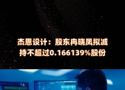 栖霞建设：股东拟减持不超过3%股份