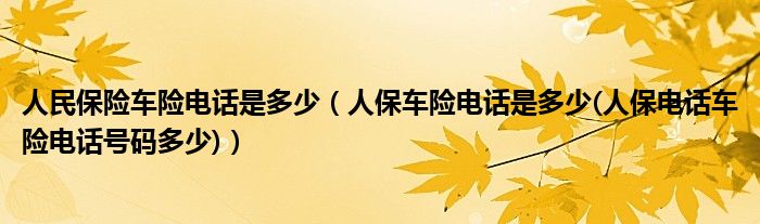 人保车险   品牌优势——快速了解燃油汽车车险,人保车险_格力申请空调语音控制专利 中国智能空调行业前景预测与投资战略研究报告