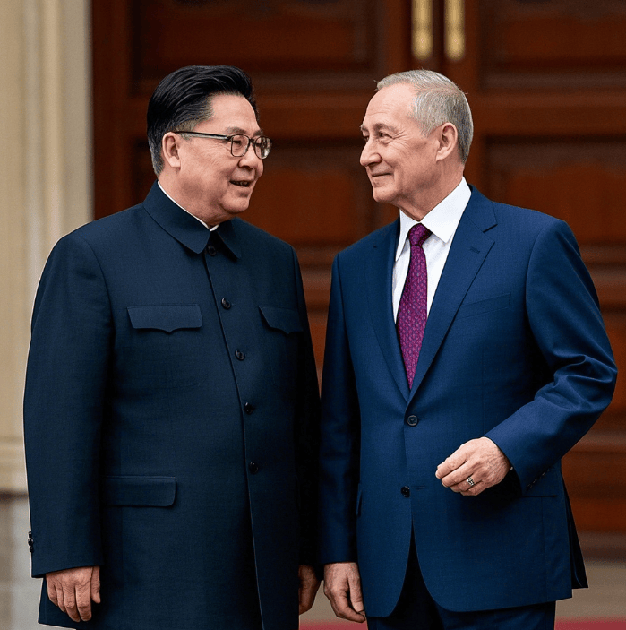绍伊古抵达平壤，将与金正恩会面，并缅怀朝鲜战士