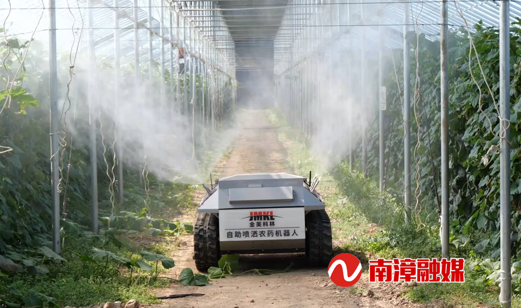 机器人采摘无人机运送 科技绘就农业丰收新图景